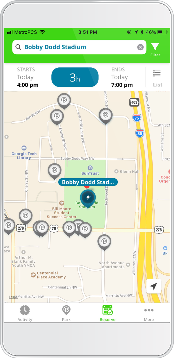 Seating Chart Bobby Dodd Stadium