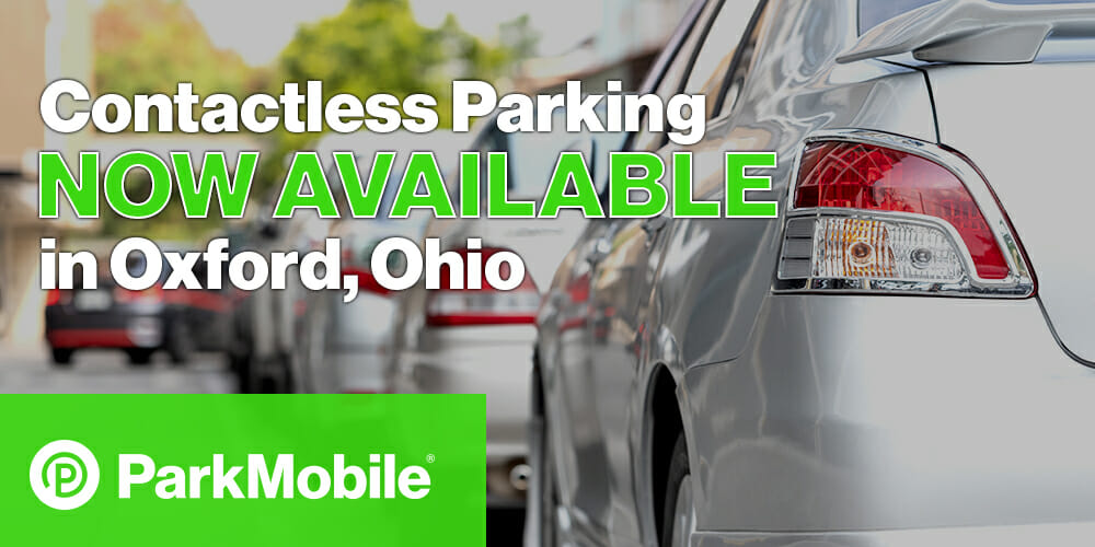 Oxford, Ohio Contactless Parking ParkMobile