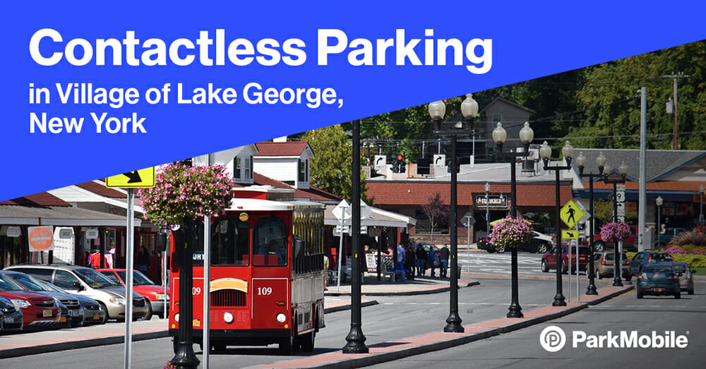 lake george contactless parking