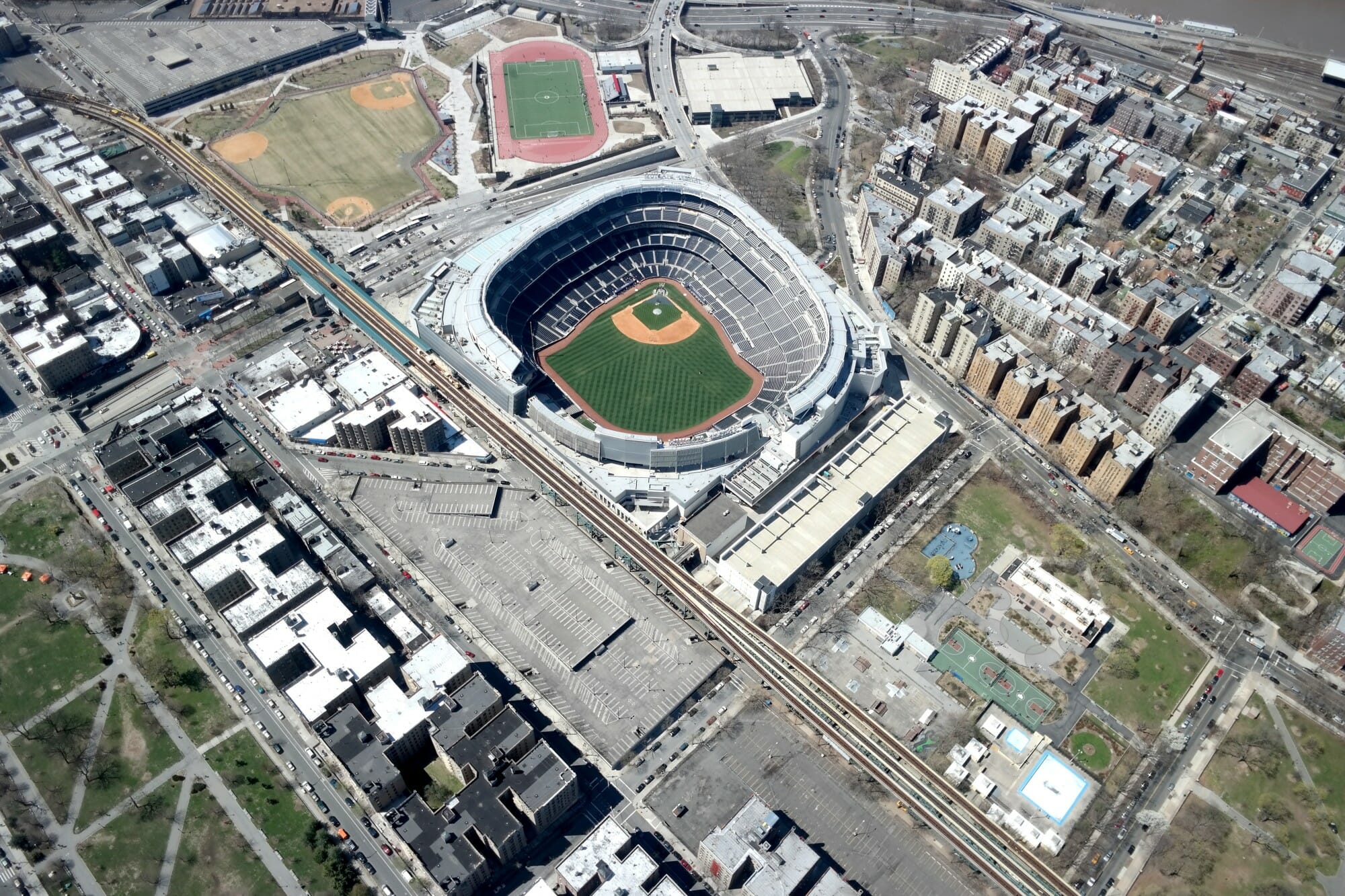 Yankee Stadium Parking Garages