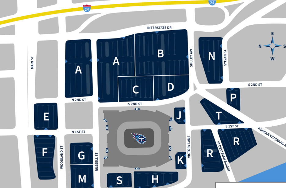 An Insider's Guide to Parking for Tennessee Titans Games 1