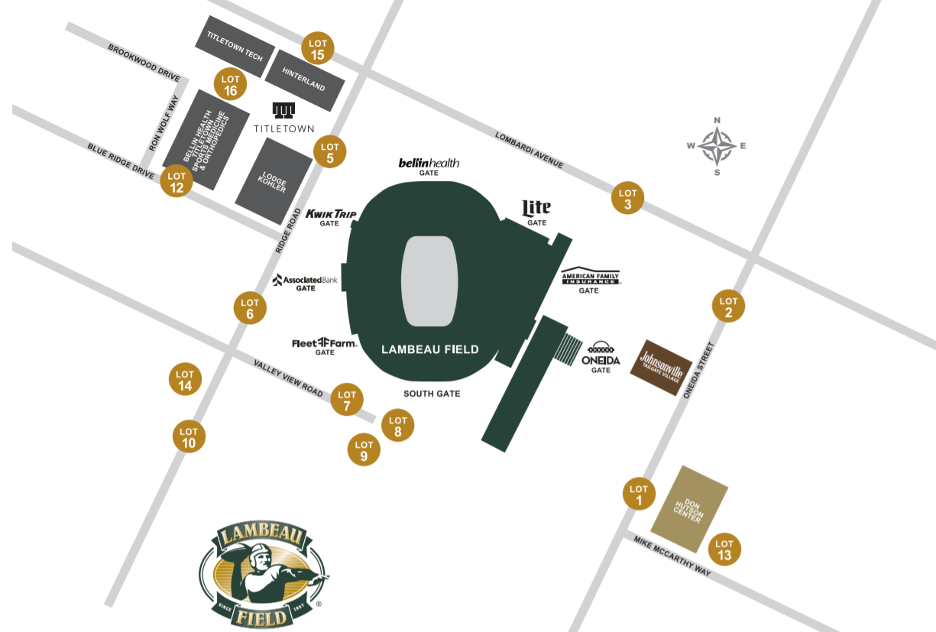 The Cheesehead's Guide to Parking at Lambeau Field