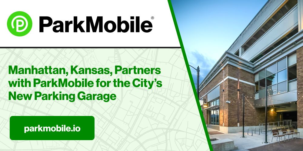 Manhattan, Kansas, Partners with ParkMobile for the City’s New Parking Garage